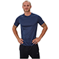 Bauer Team Tech Tee Vapor Navy Senior