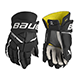 Bauer M3 Supreme Eishockey Handschuhe Senior schwarz-wei