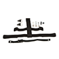 CCM Axis Torwart Backplate Strap & Druckknopf Ersatz Set Blk