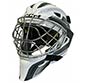 CCM Axis F5 Eishockey Torwartmaske Senior Weiss-Schwarz
